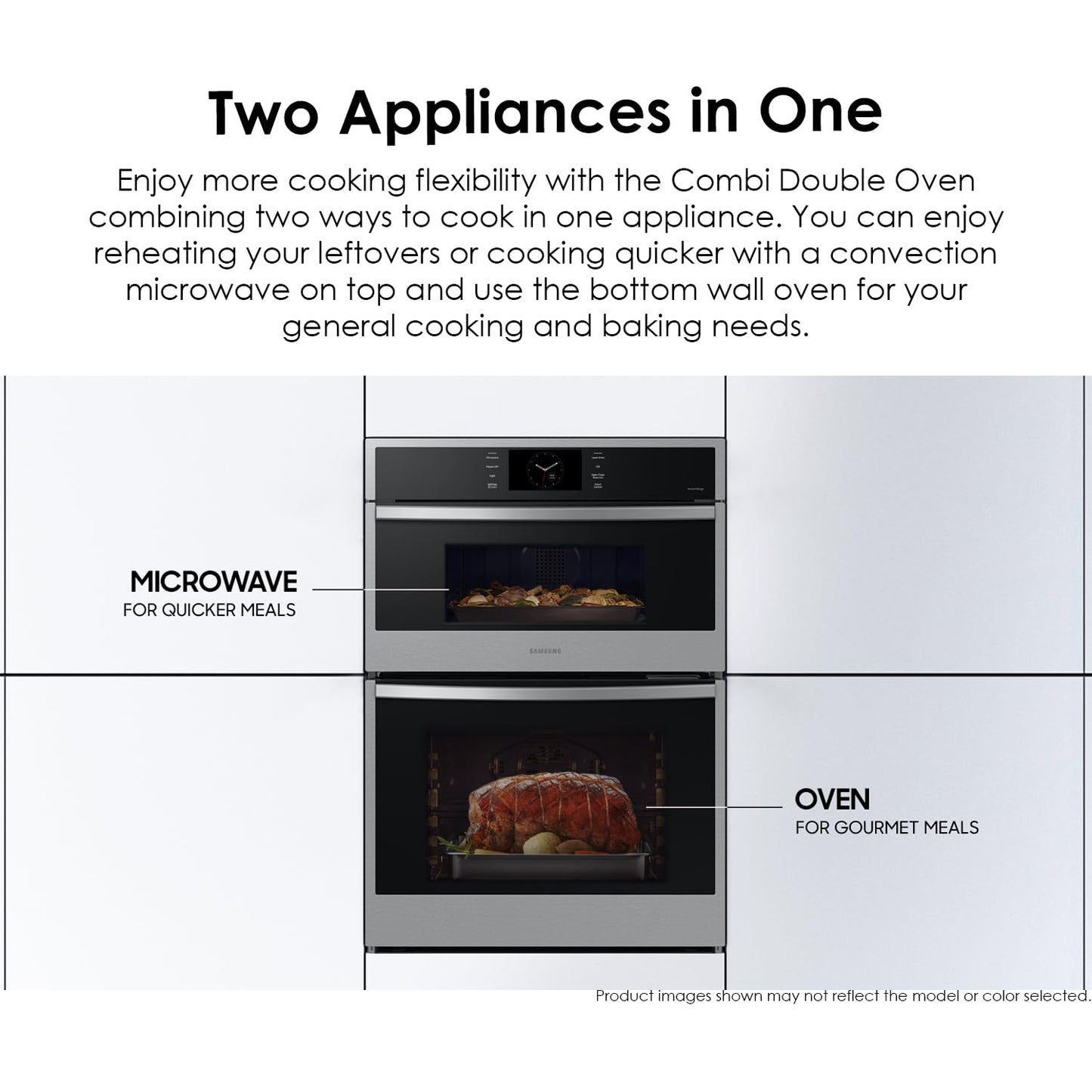 Samsung 30" Wall Oven | Dual Convection & Steam Cook