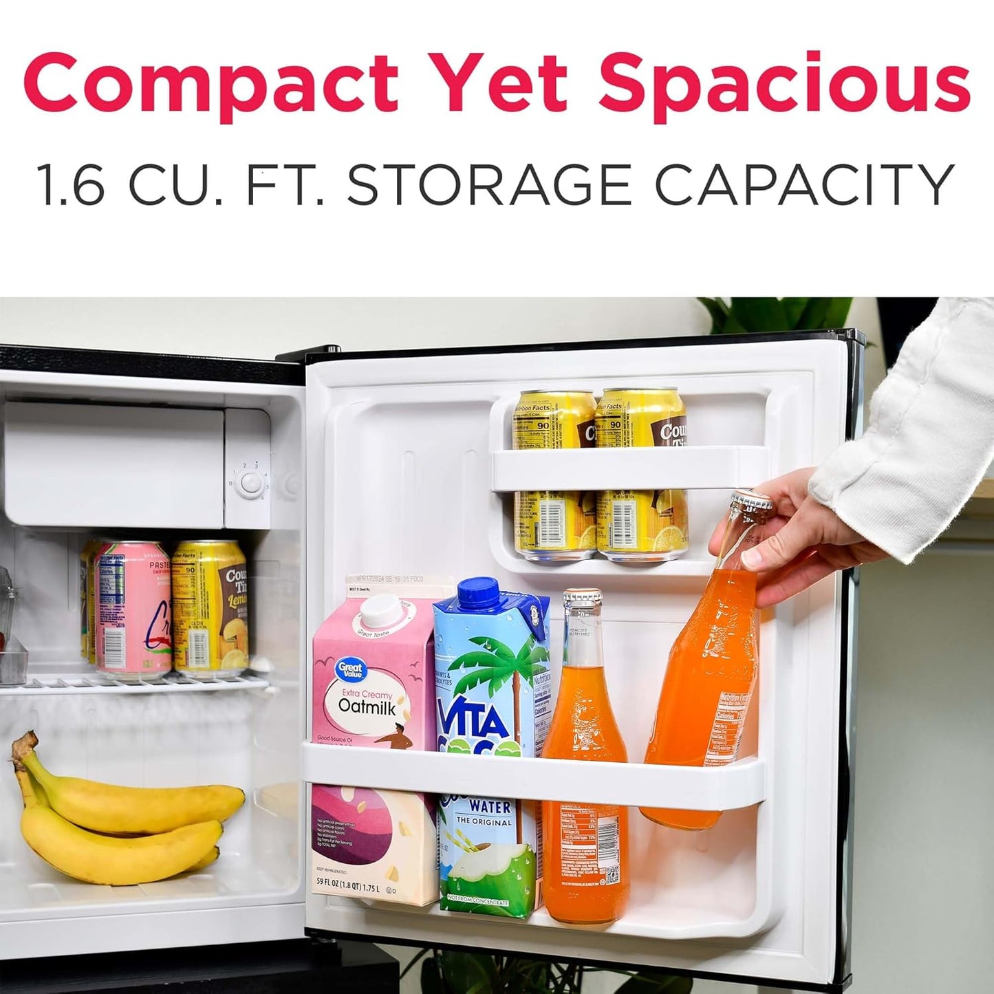 Frigidaire 1.6 Cu. Ft. Retro Mini Fridge