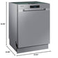 Samsung 24" Dishwasher | 12 Place Settings