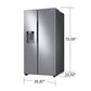 Samsung 27.4 Cu Ft Refrigerator with All-Around Cooling