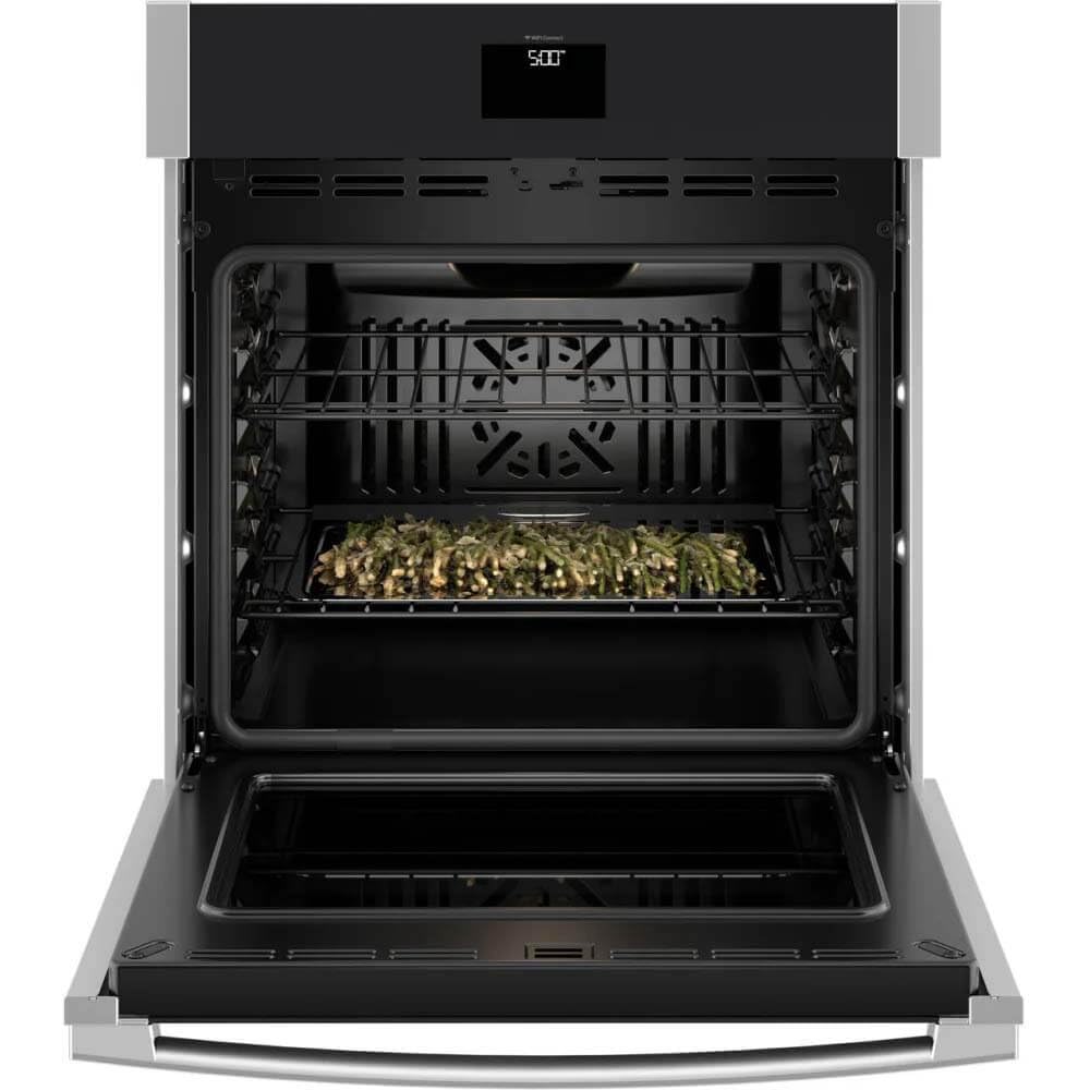 GE 27" Smart Convection Wall Oven | No-Preheat Air Fry