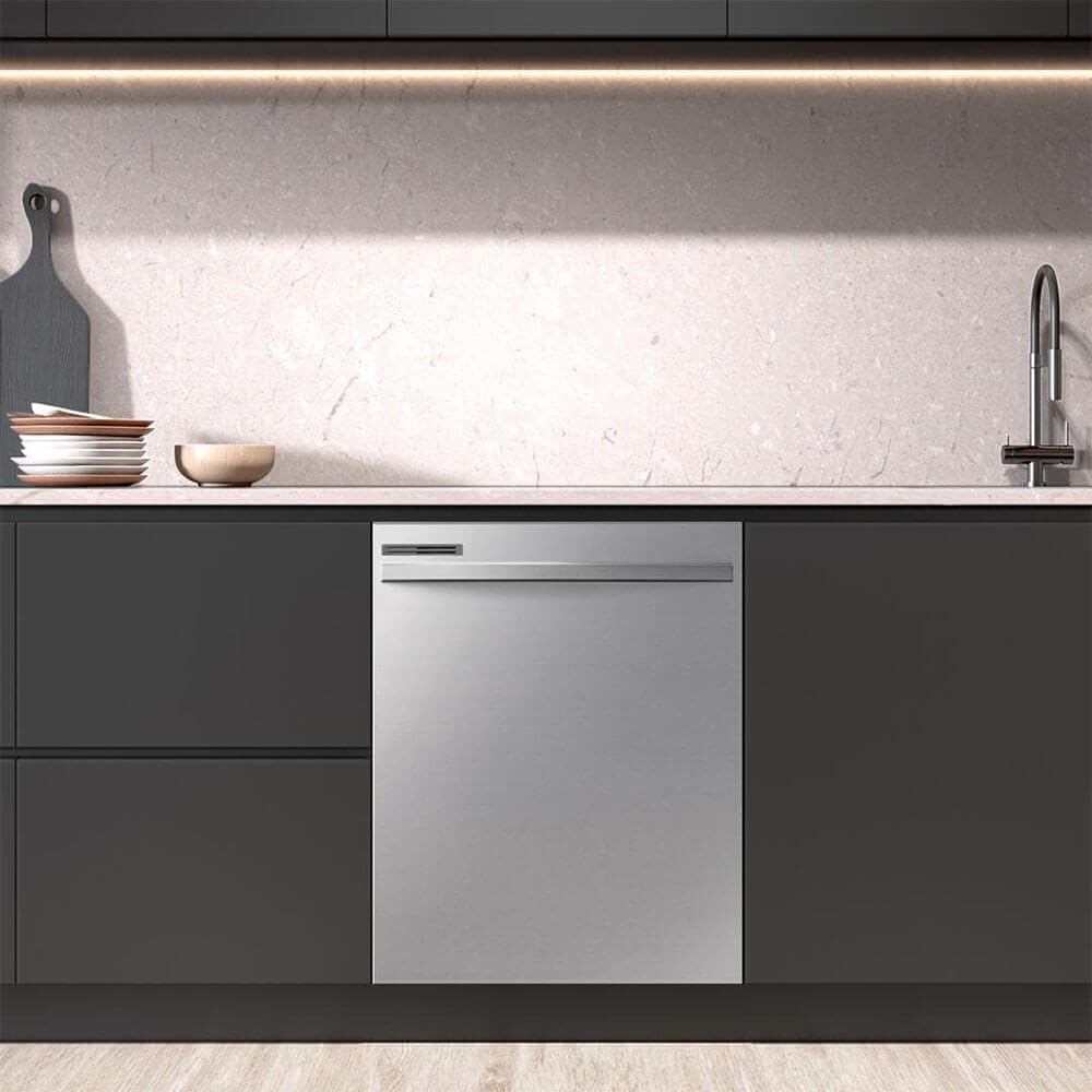 Samsung DW80CG4021SR Dishwasher | Hidden Controls