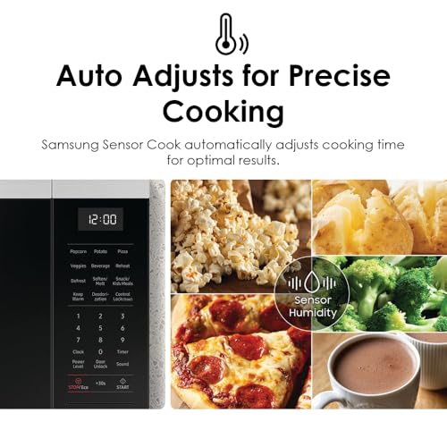 Samsung 1.9 cu. ft. Countertop Microwave with Sensor Cook