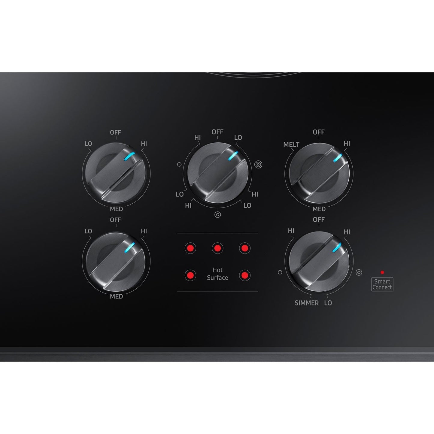 Samsung 36" Smart Electric Cooktop with Illuminated Knobs