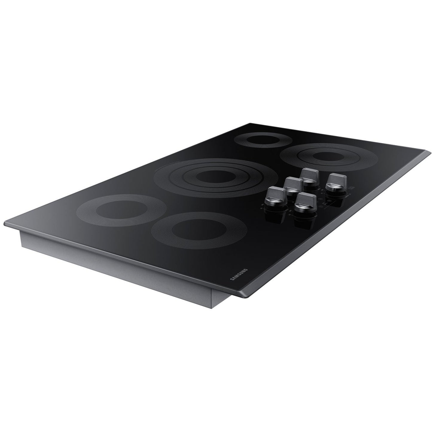 Samsung 36" Smart Electric Cooktop with Illuminated Knobs