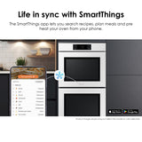 Samsung 30" Wall Oven | Dual Convection & Steam Cook