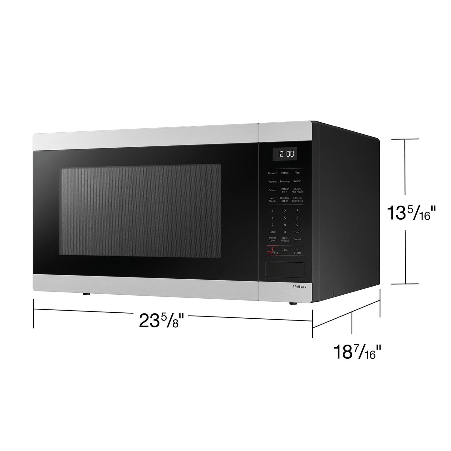 Samsung 1.9 cu. ft. Countertop Microwave with Sensor Cook