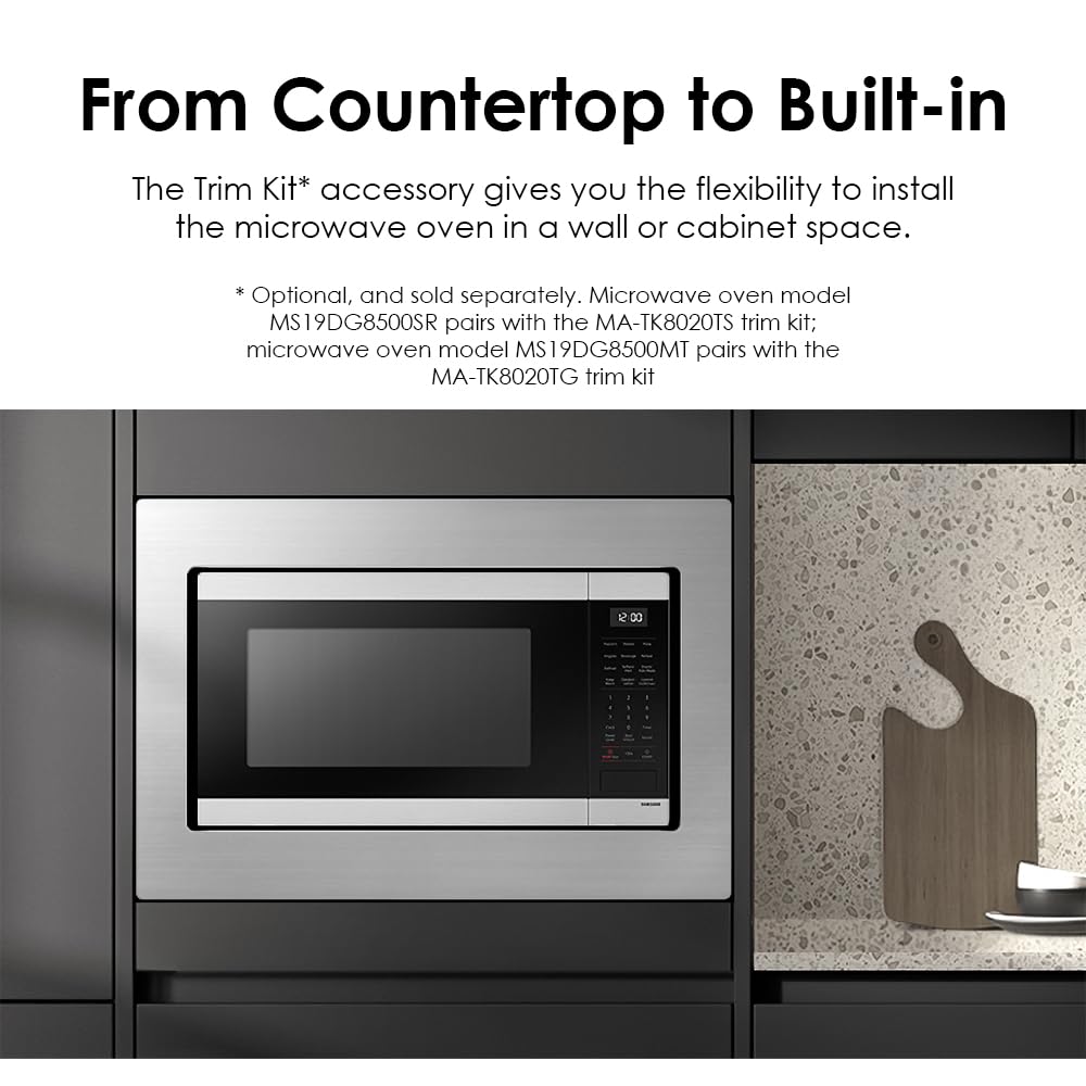 Samsung 1.9 cu. ft. Countertop Microwave with Sensor Cook