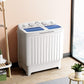 Portable Twin Tub Washing Machine | 12 lbs Wash & 8 lbs Spin
